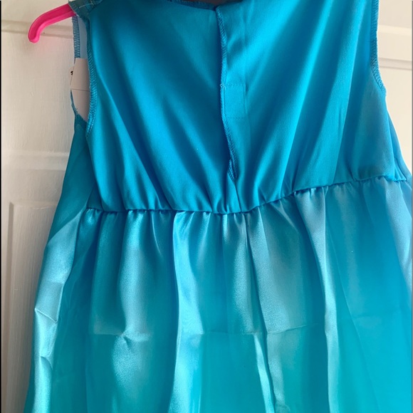 Trolls Poppy Girls Costume Dress Small 4-6 New - Picture 5 of 9